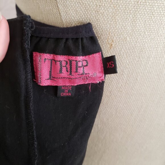 Vintage Tripp NYC Plaid Corset Vest XS - Picture 9 of 11